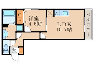 ベルフォーレ片山の物件間取画像